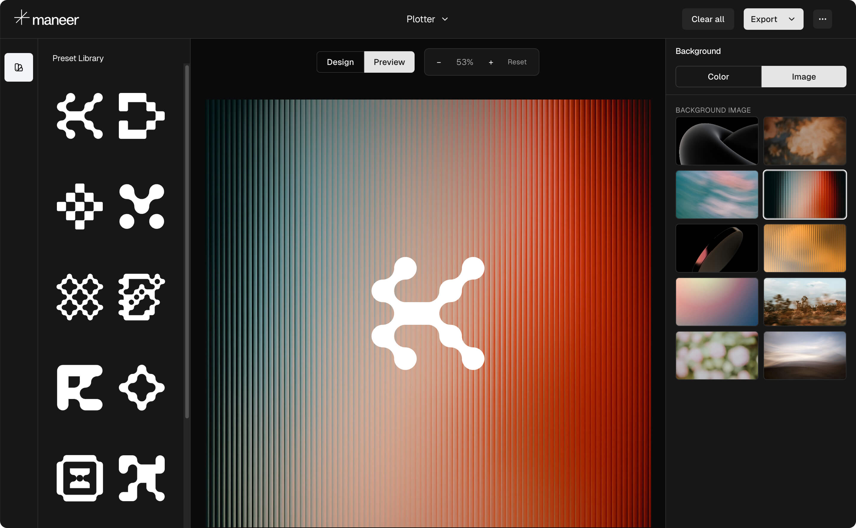 Metaball application interface