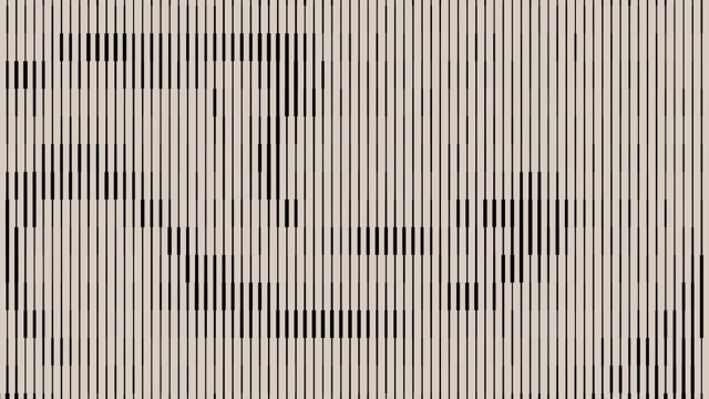 Line Halftone Beige Black